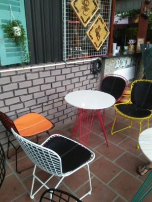 Ghế sắt sơn tính điện giá tại xưởng sản xuất (Bàn Ghế cafe đẹp Quang Đại)