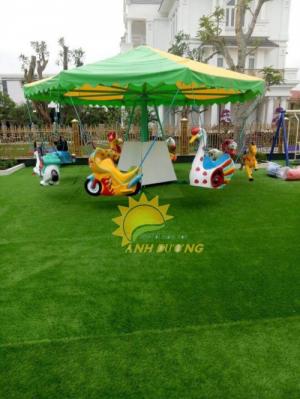 Nhận cung cấp và thi công cỏ nhân tạo cao cấp cho trường mầm non, sân chơi