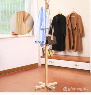 Cây treo quần áo bằng gỗ tiện dụng GHS-6313