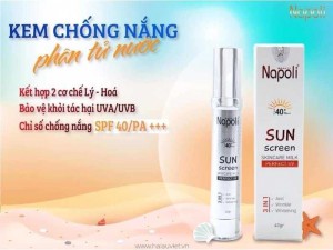 Kem chống nắng nắng napoli