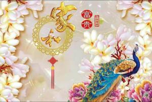 Tranh 3d phòng khách - phòng ngủ