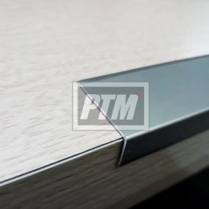 Hình ảnh minh họa cách thi công nẹp nhôm YF28