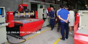 Máy chạm khắc gỗ, máy đục gỗ cnc làm đồ thờ, chân sập tại Hà Nội, Hải Dương