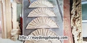 Máy chạm khắc gỗ, máy đục gỗ cnc làm đồ thờ, chân sập tại Hà Nội, Hải Dương