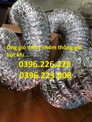 Ống gió mềm nhôm, tất cả các đường kính