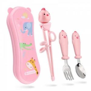 ĐŨA MUỖNG TẬP ĂN GORYEO BABY (HQ): 130k/bộ (nhựa ABS vs inox 304)