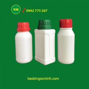 Chai nhựa, chai nhựa HDPE, chai nhựa 100ml, chai nhựa 250ml đựng hóa chất