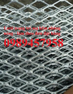 Lưới mắt cáo mạ kẽm nhúng nóng 20x40, 30x60, 36x101 theo đơn hàng mới 100%