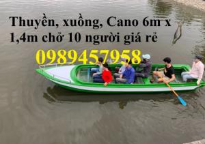 Cano chở 8-10 người 6m trọng tải 1200kg mới 100%