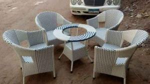 Bàn Ghế cafe ghế mây nhựa thanh lý giá rẻ..