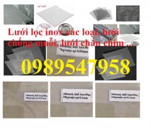 Lưới inox lọc dầu, lưới inox304 lọc thực phẩm - lưới dệt