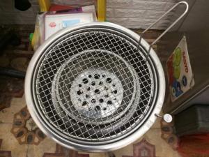 Bếp nướng than hoa không khói âm bàn Hút Dương , bếp nướng than hoa giá rẻ