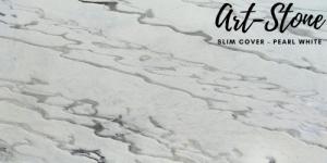 Đá siêu mỏng trang trí-Slim-Pearl White