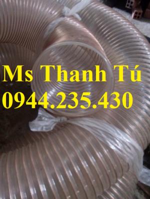 Ống hút bụi pu lõi thép mạ đồng, ống hút bụi lõi đồng