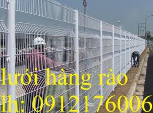 Hàng rào lưới thép hàn D5 a 50x200 mạ kẽm sơn tĩnh điện