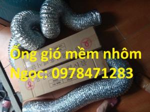 Ống gió mềm nhôm nhập khẩu từ Hàn Quốc chuyên dẫn gió, hút mùi