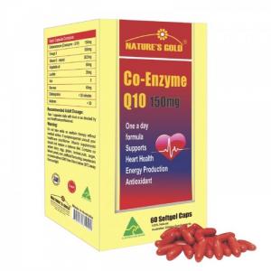 Viên uống bổ tim mạch - CoEnzyme Q10 150mg - 60v - NK Úc