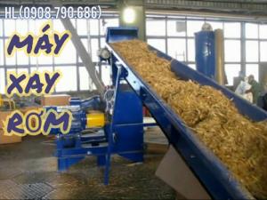 Máy xay rơm rạ tinh 1 trục