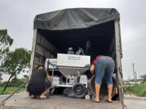 Máy cho gà ăn tự động Dựng Chu