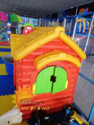 Nhà chơi dạng nhà cổ tích siêu đáng yêu, siêu dễ thương cho bé mầm non