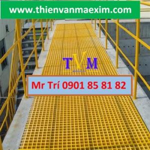 Tấm sàn nhựa chịu lực Frp grating