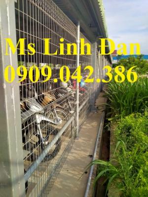 Lưới thép hàng rào chấn sóng mạ kẽm, hàng rào chấn sóng sơn tĩnh điện