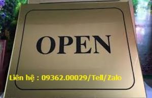 Bán các mẫu biển Open Close treo cửa có sẵn tại Hà Nội