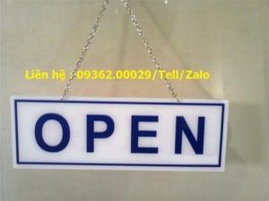 Bán các mẫu biển Open Close treo cửa có sẵn tại Hà Nội