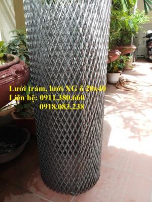 Lưới trám, lưới dập giãn 20x40. Khổ 1m, 1.2m/ cuộn