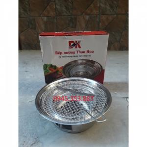 Bếp nướng than hoa đặt âm bàn DK đã có vỉ nướng inox dầy cao cấp