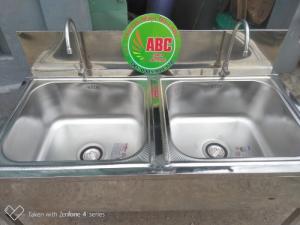 Bồn rửa tay inox mầm non, Chậu rửa tay inox MẦM NON giá rẻ chất lượng cao