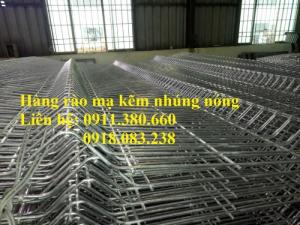 Hàng rào mạ kẽm nhúng nóng D5 ô 50x100, 50x150,...