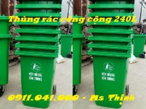 Chuyên cung cấp thùng rác 240lit