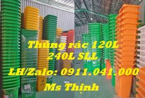 Chuyên cung cấp thùng rác 240lit