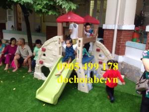 bán cầu trượt liên hoàn mầm non giá rẻ nhất chất lượng nhất trên toàn quốc