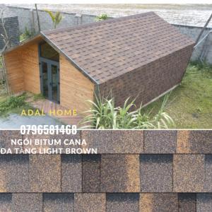 Ngói bitum cana đa tầng light brown