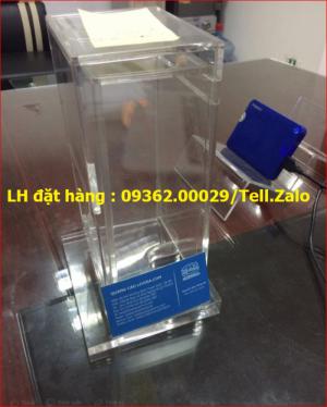 Cung cấp khay mica, kệ mica đựng tài liệu, brochure ,catalog giấy tờ
