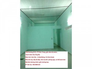 Cần cho thuê nhà mặt tiền số 1544 đường 23/10 Tp nha trang