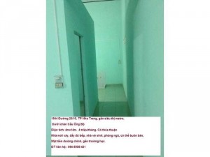 Cần cho thuê nhà mặt tiền số 1544 đường 23/10 Tp nha trang