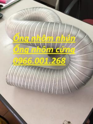 Ống nhôm nhún, ống nhôm cứng,ống nhôm định hình chịu nhiệt phi 200 giá rẻ