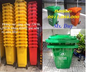 Công ty chuyên cung cấp thùng rác công cộng rẻ nhất khu vực Miền Tây