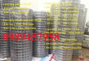 Lưới hàn chập D3, D4, D5 làm hàng rào, lưới trang trí, lưới xây dựng