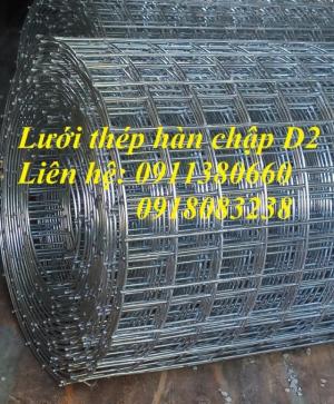 Lưới thép hàn D2 mạ kẽm, khổ 1mx30m/cuộn