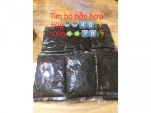 Ốc táo sỉ và lẻ và các mặt hàng e có tim bò hỗn hợp loại 50g và 100g