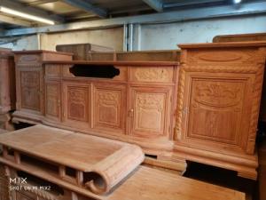 Kệ tivi Kiểu Quẩn Thừng - gỗ hương vân, gỗ gõ đỏ , gỗ hương đá