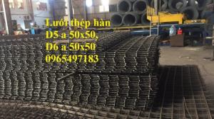 Lưới thép hàn D5 a 50X50, D6 a50x50 . Nhận đặt hàng theo yêu cầu