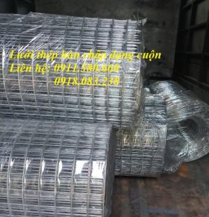 Lưới thép hàn D2 ô25x25, D2 ô50x50 hàng đen, hàng mạ kẽm