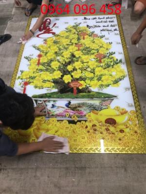 Tranh 3d kim tuyến cao cấp