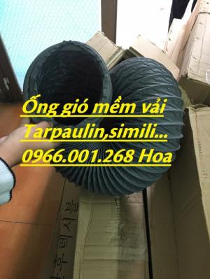 Ống gió vải Tarpaulin phi 100,Ống gió vải Tarpaulin phi 200 giá rẻ