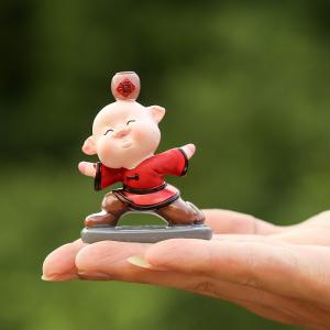 Bộ 04 chú heo múa võ túy quyền - Túy Quyền Hợi